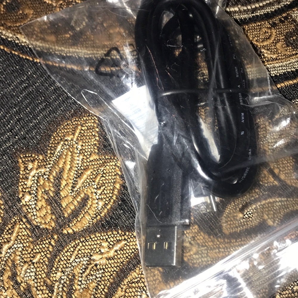 Blackberry USB cable